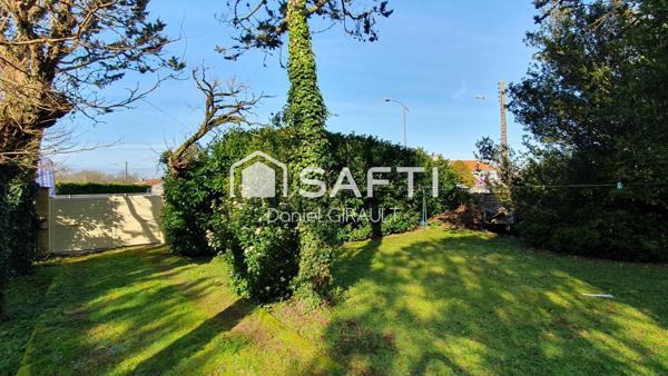 Terrain plat à bâtir de 655 m² centre de Saujon et forage