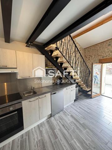 Immeuble avec 3 logements et garage