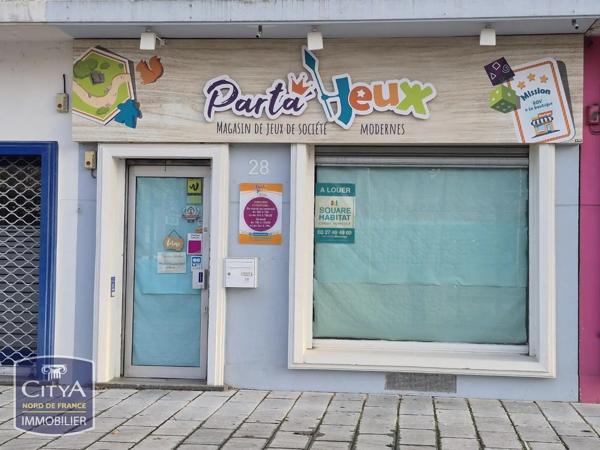 Local professionnel à louer 46.96m² Maubeuge (59600)
