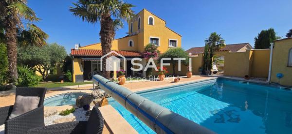 Maison de 150m² avec piscine et garage