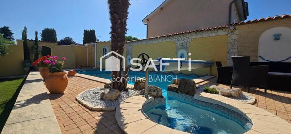Maison de 150m² avec piscine et garage
