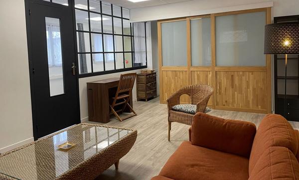 COUP DE COEUR À louer , un appartement meublé de 3 pièces de 73,87 m²  à Toulouse avec extérieur et garage