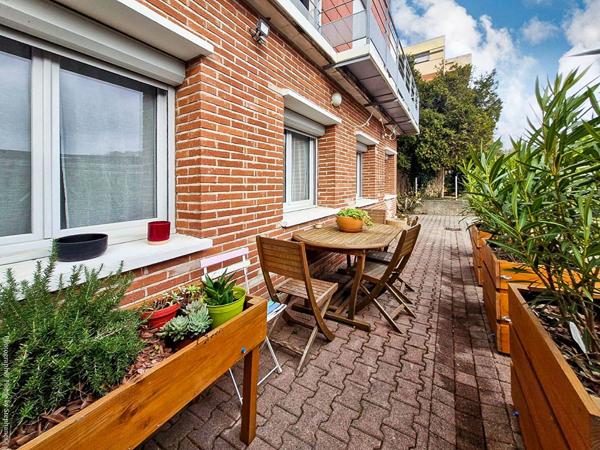 COUP DE COEUR À louer , un appartement meublé de 3 pièces de 73,87 m²  à Toulouse avec extérieur et garage