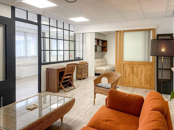COUP DE COEUR À louer , un appartement meublé de 3 pièces de 73,87 m²  à Toulouse avec extérieur et garage