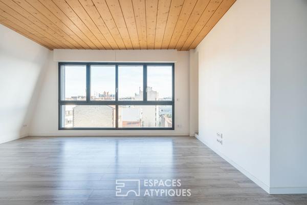 Penthouse rare à Boulogne-Billancourt, entre ciel, lumière et Tour Eiffel