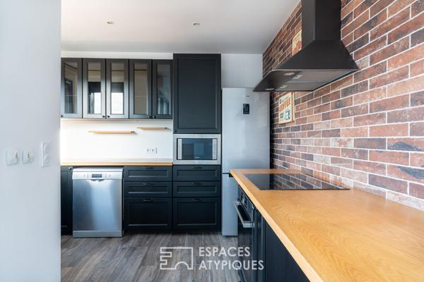 Penthouse rare à Boulogne-Billancourt, entre ciel, lumière et Tour Eiffel