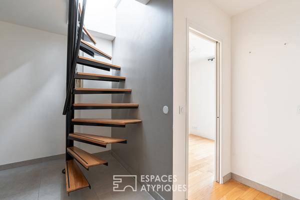 Penthouse rare à Boulogne-Billancourt, entre ciel, lumière et Tour Eiffel