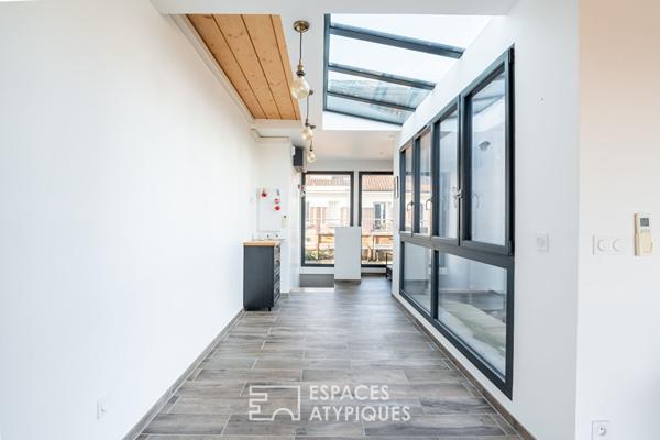 Penthouse rare à Boulogne-Billancourt, entre ciel, lumière et Tour Eiffel