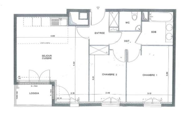 Appartement à vendre    3 pièces •  Tremblay-en-France