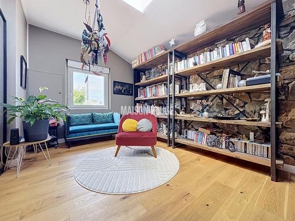 Maison en pierre rénovée avec piscine, vie de plain-pied et grand jardin à 5 minutes de Pordic