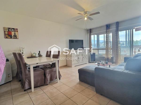 Proche Genève, T2 bien agencé, vue dégagée