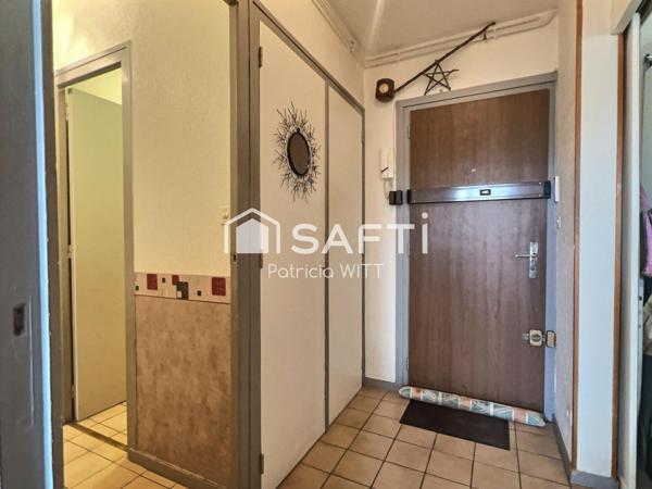 Proche Genève, T2 bien agencé, vue dégagée