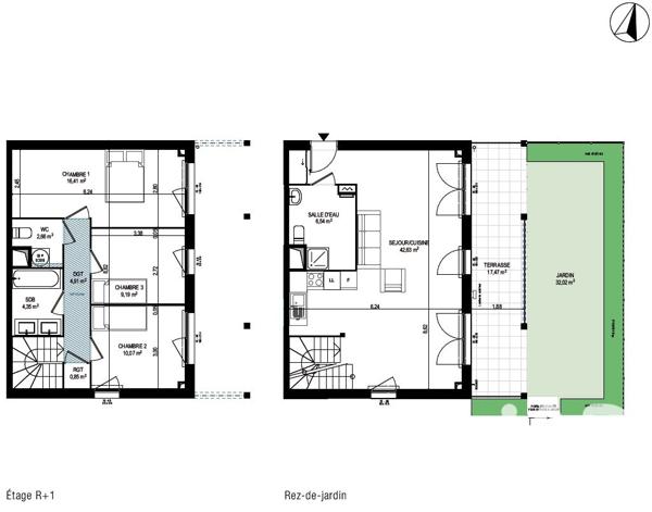 Appartement à vendre 4 pièces 98,49 m² Monteux