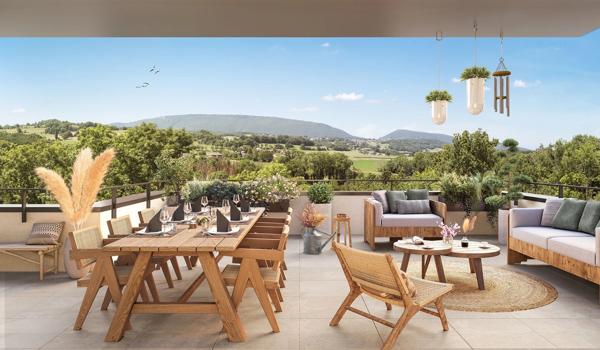 À vendre – Appartement T4 attique de 89,60 m² au dernier étage à Reignier-Ésery (74)