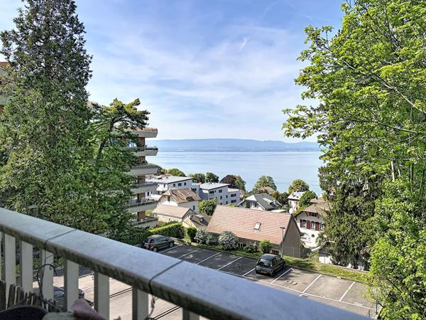 Superbe T2 lumineux avec vue lac, proche centre et embarcadère