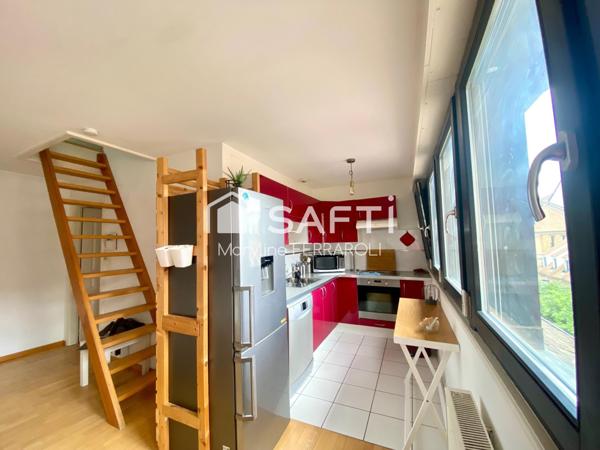 Strasbourg Centre – Duplex F3 lumineux calme