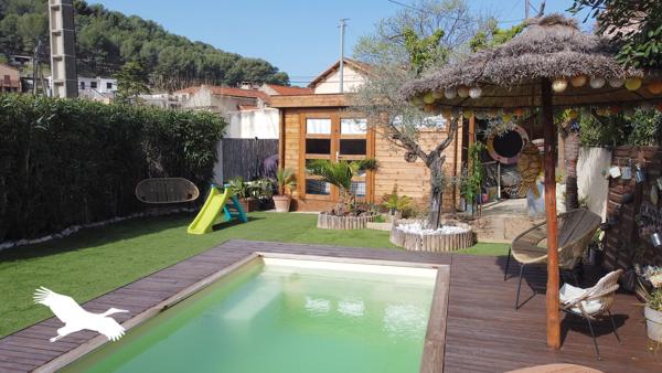 Maison à vendre |                                       Marseille 13 |                                        4 pièces  |  76 m²