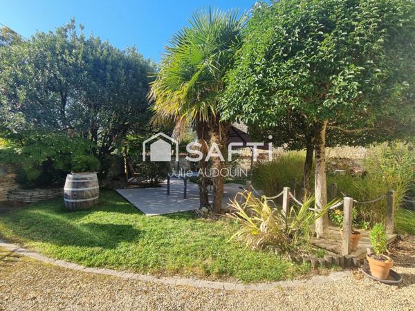 Sublime bâtisse en pierre de 183 m² à Migron, idéalement située entre Cognac, Matha et Saint-Jean-d’Angély