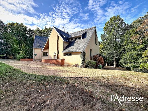 Maison d'architecte à Saint-Avertin, 220 m², 6 chambres, Parc arboré de 5 400 m²