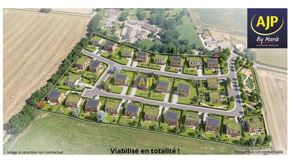 Terrains à vendre Pierric : surface de 500 m2 à 42 765€ - AJP By Marie