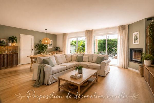 Votre futur maison de famille avec piscine intérieure, cave et grand garage au coeur du village de Civrieux