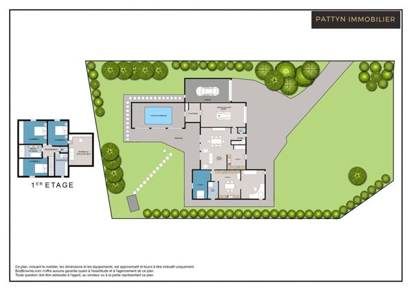Votre futur maison de famille avec piscine intérieure, cave et grand garage au coeur du village de Civrieux