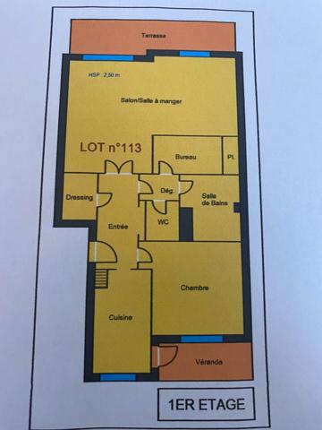 Appartement à vendre 2 pièces 60 m2 ANTIBES (06)quartier font merle .parking .calme .ensoleillé.