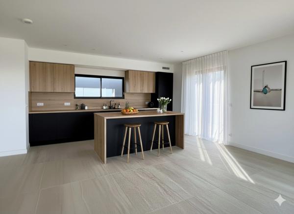 VILLA CONTEMPORAINE à vendre à 8 min de AJACCIO - Magnifique villa de standing avec piscine et vue Mer - Garage fermé