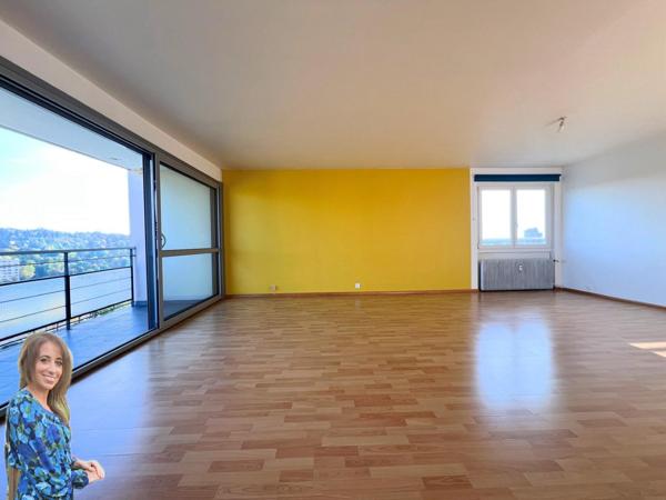 Appartement T3 de 99m2 de surface habitable avec grand balcon et une cave