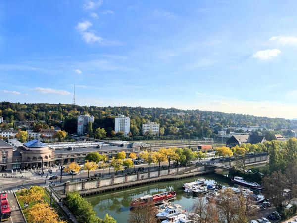 Appartement T3 de 99m2 de surface habitable avec grand balcon et une cave