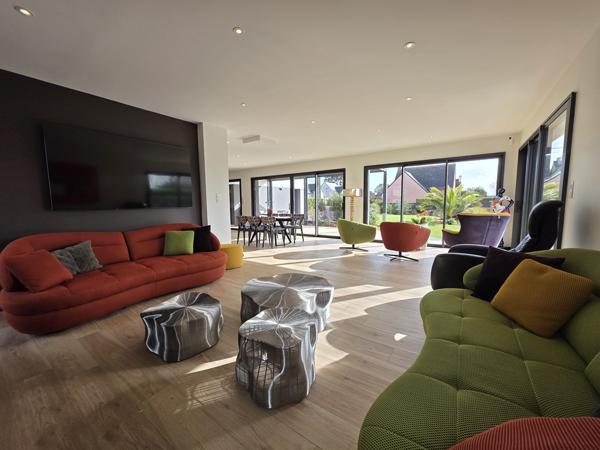 Plobannalec-Lesconil, Maison d’Architecte aux Finitions Haute Couture Avec Jardin Paysagé de 1000 m²