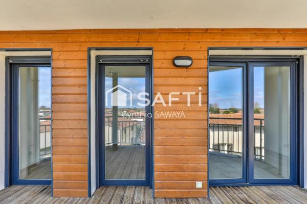 Bel appartement T3 moderne au coeur de la Teste avec 2 places de parking couvertes!