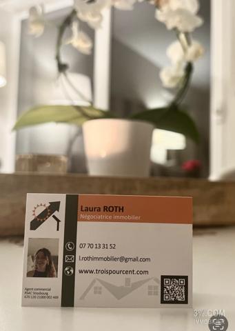 3%.COM Magnifique F2 moderne au calme avec balcon et garage  Haguenau (67500)