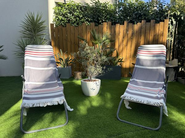 Rez de jardin 3 pièce(s) 2 chambre(s) 85 m²
