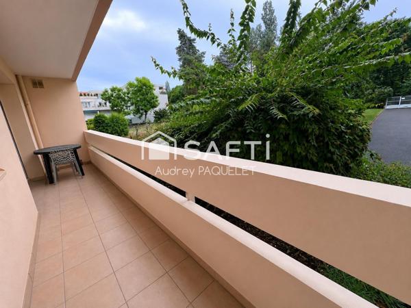 T4 avec terrasse face a la verdure de la coulée verte