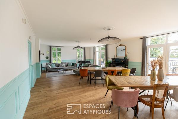 Élégance intemporelle d’un manoir d’exception