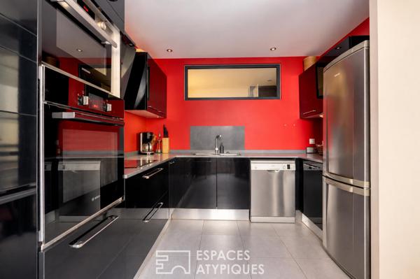 Appartement d’architecte et cour secrète au coeur de Bordeaux