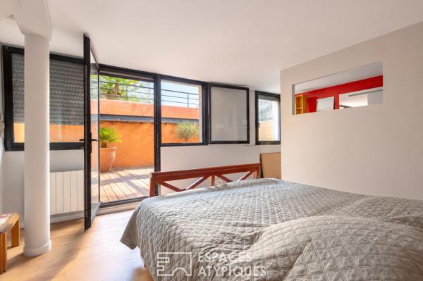 Appartement d’architecte et cour secrète au coeur de Bordeaux