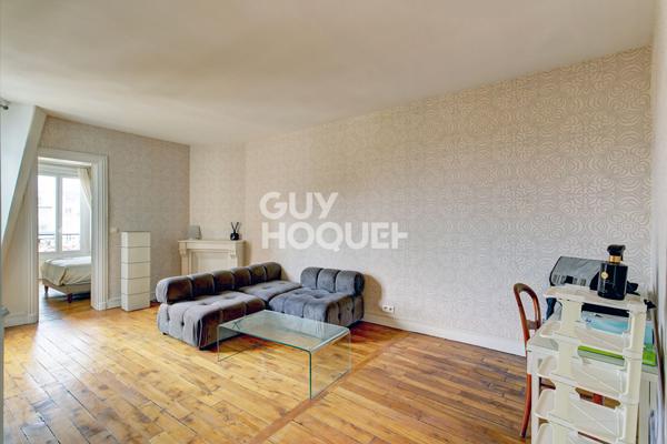 PARIS XVI, dernier étage, 1/2 ch, double exposition