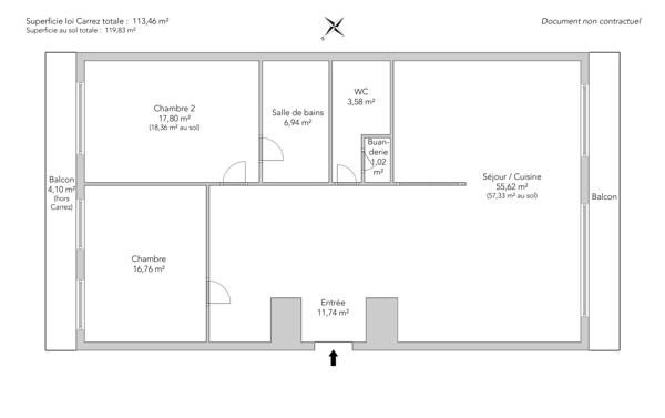 Appartement Paris 16 e - MONTMORENCY / JASMIN