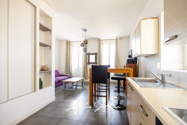 En exclusivité Appartement T2 39.93m² - Secteur Plage Les Sablettes - La Madrague Montredon 13008 MARSEILLE