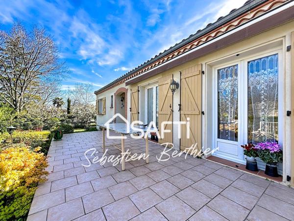 Maison 100 m² – 3 chambres – Grand garage + dépendance – Terrain divisible – Exclusivité