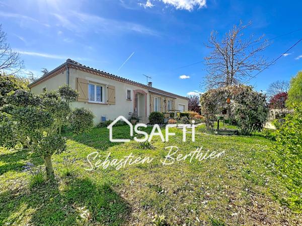 Maison 100 m² – 3 chambres – Grand garage + dépendance – Terrain divisible – Exclusivité