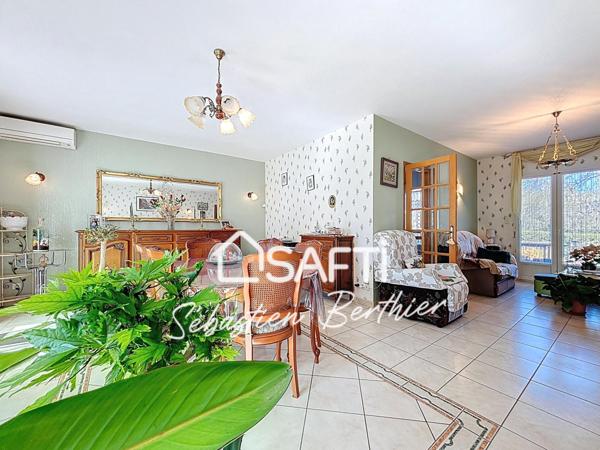 Maison 100 m² – 3 chambres – Grand garage + dépendance – Terrain divisible – Exclusivité