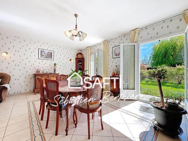 Maison 100 m² – 3 chambres – Grand garage + dépendance – Terrain divisible – Exclusivité