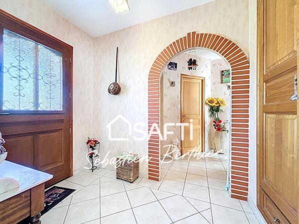 Maison 100 m² – 3 chambres – Grand garage + dépendance – Terrain divisible – Exclusivité