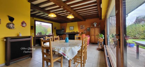 Maison à vendre – Secteur Friville-Escarbotin (100 m², 3 chambres, sous-sol complet)