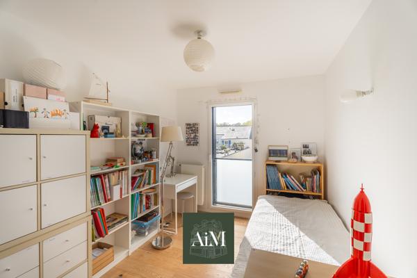 Maison récente avec 4 chambres et terrasse sud-ouest – Vannes centre