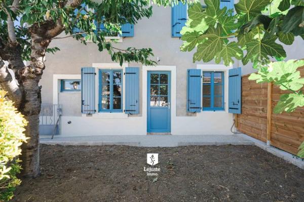 Maison neuve avec jardin