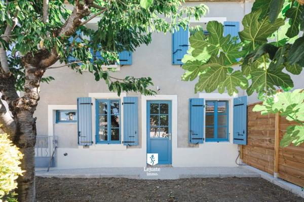 Maison neuve avec jardin
